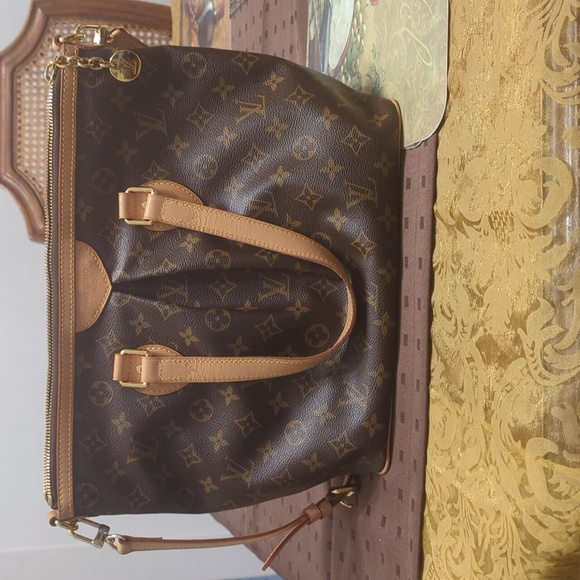 Louis Vuitton Palermo Handbag Monogram Canvas PM - Picture 2 of 5